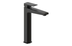 Rhodes Tall Basin Mixer - Matt Black